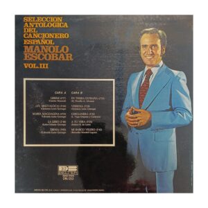 Manolo Escobar — Selección antológica Vol. III